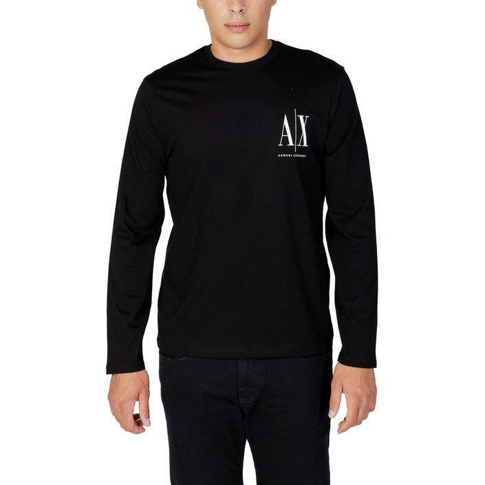 Armani Exchange T-Shirt Uomo black S Abbigliamento T-shirt by Armani Exchange | E-MODA