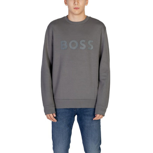 Boss Felpa Uomo grey S Abbigliamento Felpe by Boss | E-MODA