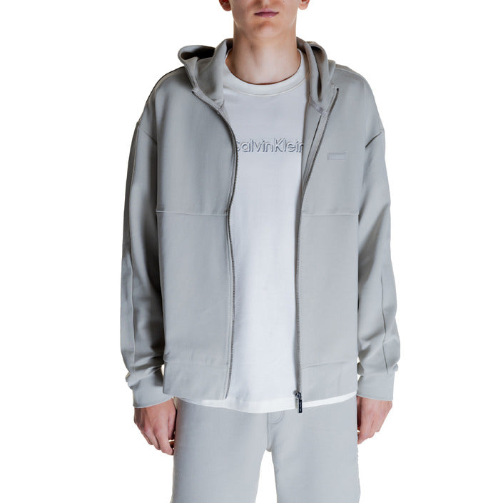 Calvin Klein Felpa Uomo grey Felpe Uomo by Calvin Klein | E-MODA