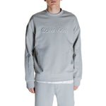 Calvin Klein Felpa Uomo grey M Felpe Uomo by Calvin Klein | E-MODA