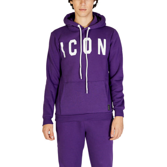 Icon Felpa Uomo purple XS Abbigliamento Felpe by Icon | E-MODA