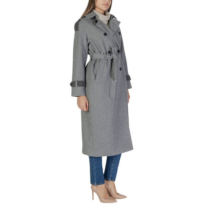 Only Cappotto Donna grey Abbigliamento Cappotti by Only | E-MODA