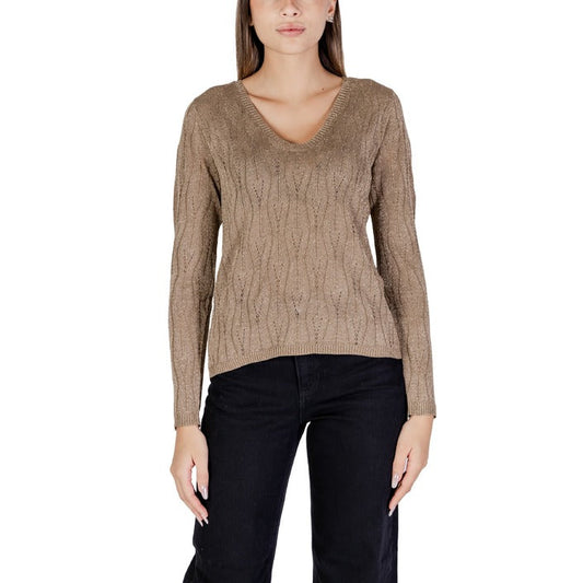 Only Maglia Donna brown XS Abbigliamento Maglie by Only | E-MODA