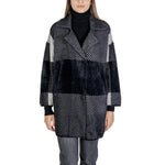 Sandro Ferrone Cappotto Donna black S Abbigliamento Cappotti by Sandro Ferrone | E-MODA